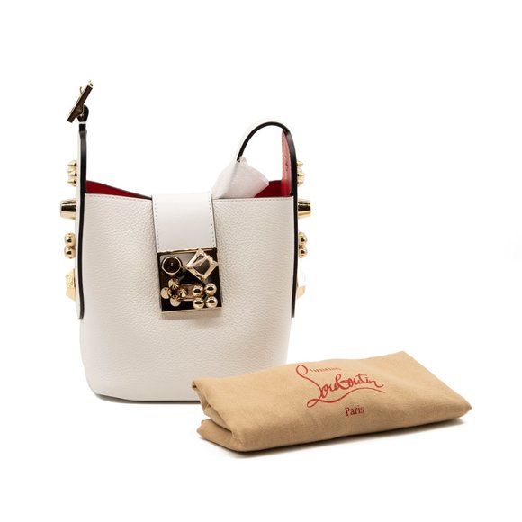 Christian Louboutin Carasky Empire Leather Bucket Bag - Picture 2 of 12